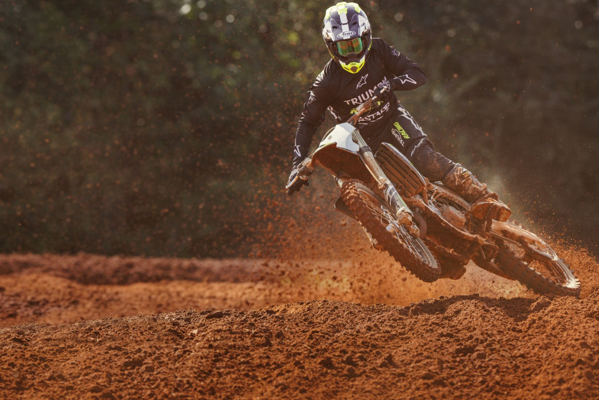 TF 250-X, die neue Motocross von Triumph