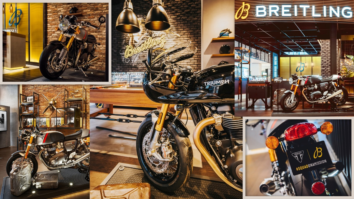 Breitling und Triumph